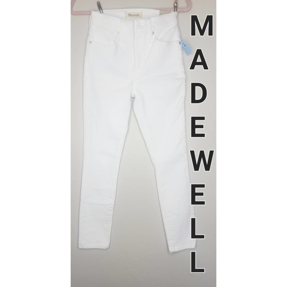 NWT MADEWELL  MID RISE SKINNY CROP
